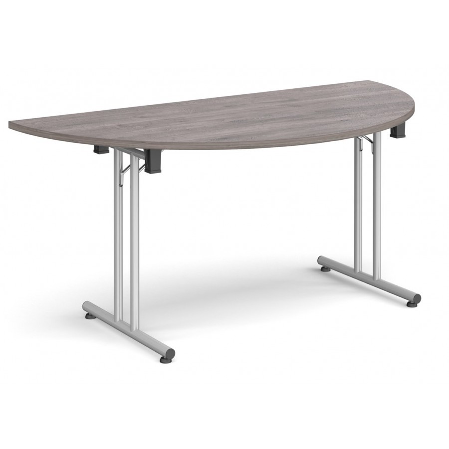 Deco Folding Leg Semi-Circular Meeting Room Table